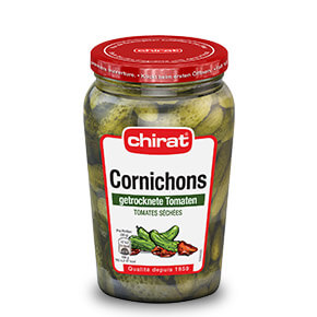 Chirat Cornichons mit getrockneten Tomaten 210g
