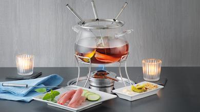 Fondue Chinoise Méditerrané mit Tonnato-Dip | Chirat Rezept