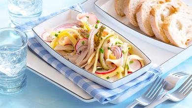 Wurst-Käse-Salat | Chirat Rezept
