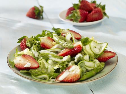 Spargel-Erdbeer-Salat | Chirat Rezept