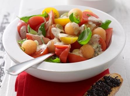 Tomaten-Melonen-Salat | Chirat Rezept