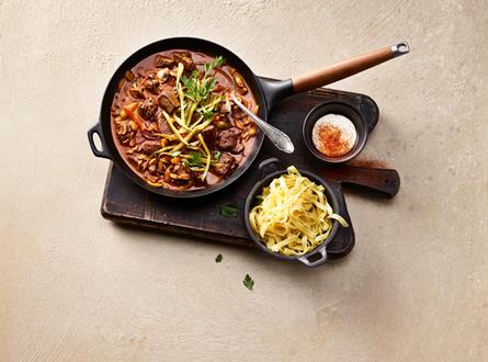 Rindsfiletgulasch Stroganow | Chirat Rezept
