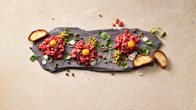 Rindstartar mit Toast | Chirat Rezept
