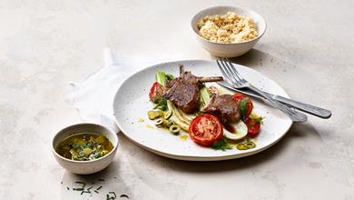 Lammkoteletts mit Fenchel und Petersilien-Sardellen-Relish | Chirat Rezept