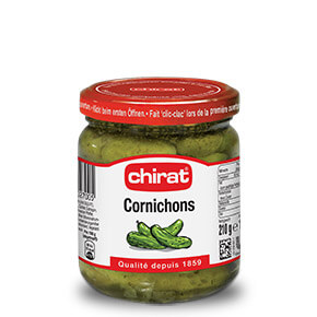 Chirat Cornichons 210g