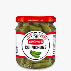 Chirat Cornichons 210g