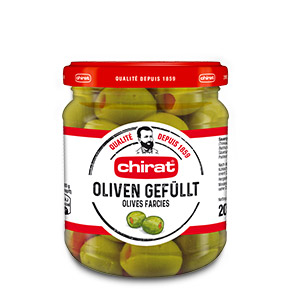 Chirat Oliven Gefüllt 205g
