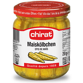 Chirat Maiskölbchen 210g