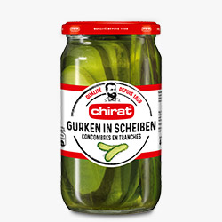 Chirat Gurken in Scheiben 445g