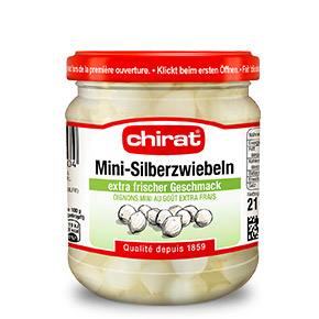 Chirat Mini-Silberzwiebeln extra frischer Geschmack 210 g