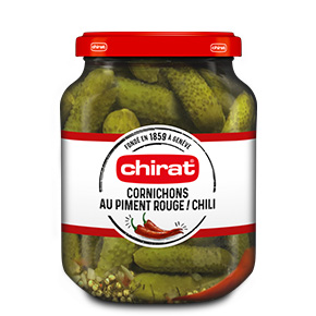 Chirat Chirat Cornichons Chili 400g