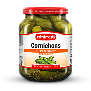 Chirat Cornichons süss & sauer