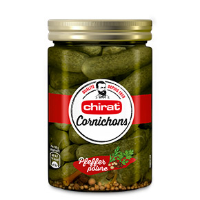 Chirat Chirat Cornichons Pfeffer wie hausgemacht 370g